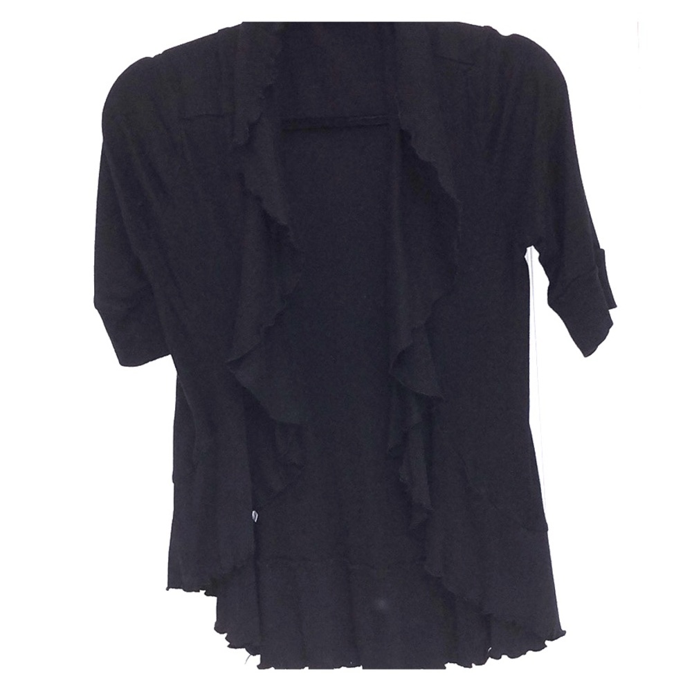 Black cardigan